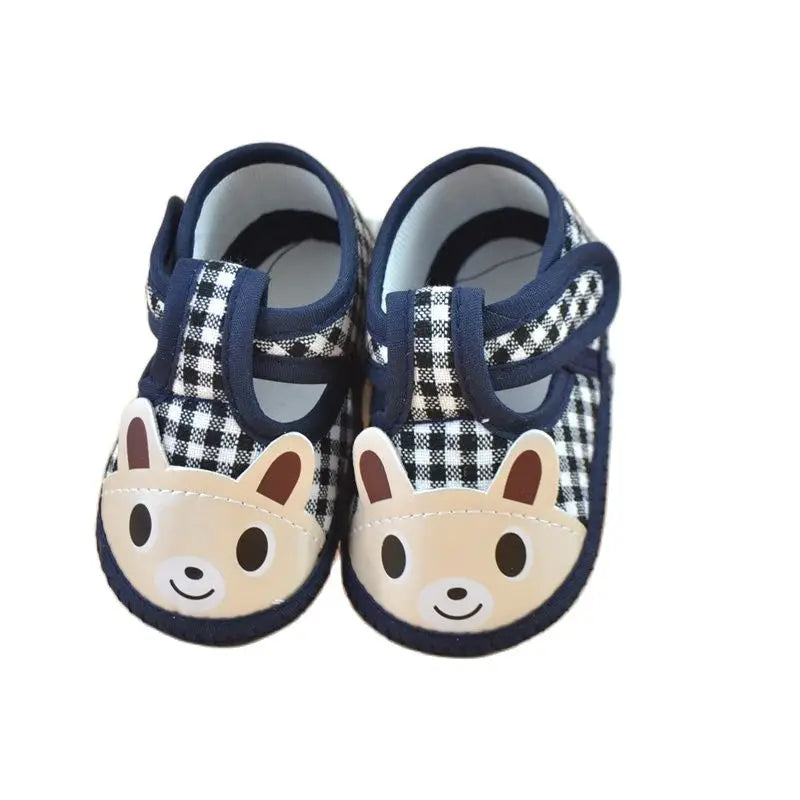 Cartoon Baby Booties – Soft Sole Anti-Slip First Walkers for Girls & Boys, Newborn Toddler Shoes