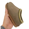 Kids Winter Fur Slippers Classic Ankle Snow Boots Warm Slip-On Shoes