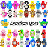 Children’s Cartoon Watch for Ages 2-14 Boys and Girls Soft Silicone Slap Bracelet Student Wristwatch