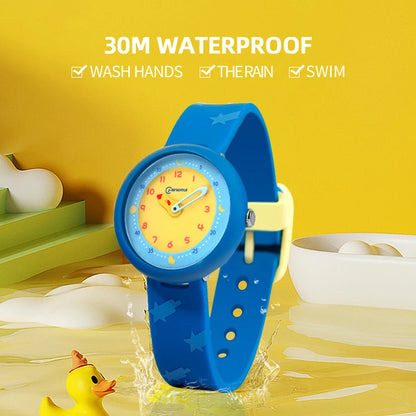 UTHAI CA04 Waterproof Silicone Electronic Quartz Digital Watch for Little Boys and Girls High School Kids