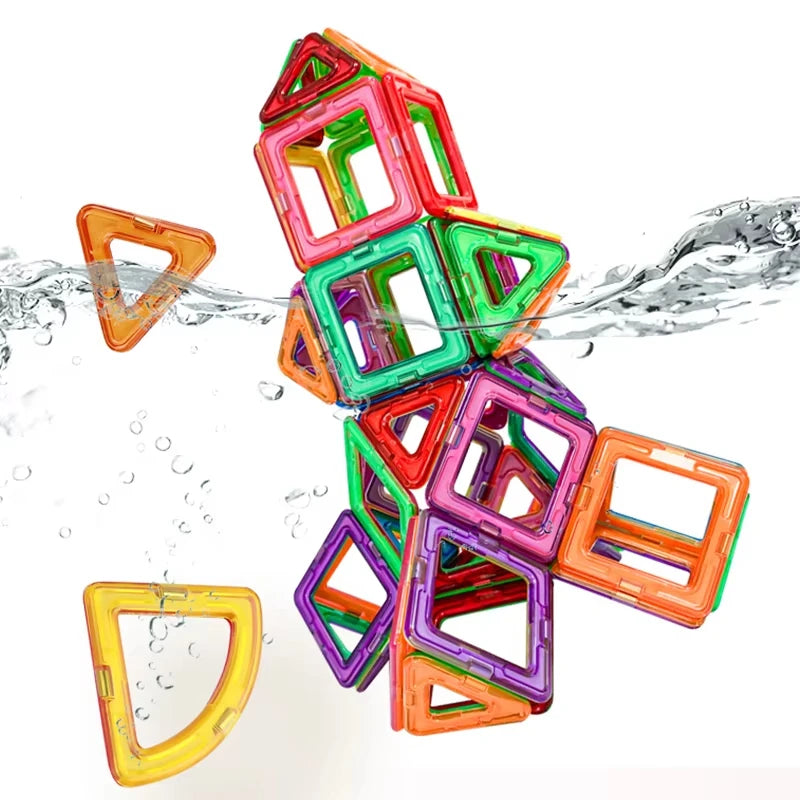 50PCS Magnetic Building Tiles Construction Set for Kids 3+
