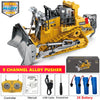 4WD Remote Control Excavator Alloy Dump Truck Bulldozer RC Construction Toy