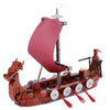 Medieval Building Blocks Playset - Viking Warriors Camp, Pirate Ship & Castle Wall (Compatible with Major Brick Brands)