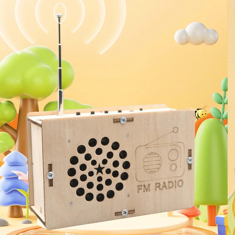 DIY FM Radio Model - Student Science Education, Scientific Training Experimental Equipment, STEM Toys