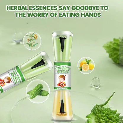 Nail Biting Prevention – Bitter Stop Nail Biting, Natural Thumb Sucking Prevention for Adults & Children, Safe Nail Care with Bitter Taste