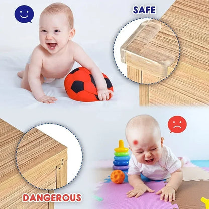 Table Corner Protectors for Baby Furniture Corner Guards Clear Children Anti-Collision Edge Guards Baby Safety Table Edge Covers