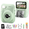Instant Print Kids Camera with 3.0-Inch Screen, 32MP 1080P HD Digital Camera, Includes 3 Rolls of Printer Paper