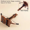 Medieval Building Blocks Playset - Viking Warriors Camp, Pirate Ship & Castle Wall (Compatible with Major Brick Brands)