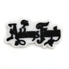 PVC Shoe Charms — Wednesday Cartoon Fantasy Shoe Decorations for Shoes, Backpacks & Wristbands | 1 pc, 2.5–3 cm (≈1.0–1.2 in)