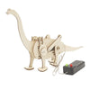 DIY Wooden STEM Kit for Teens - Buildable Dinosaur & Car Model Educational Science Puzzle (Ages 14+)