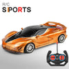 1/18 RC Car with LED Lights and 2.4G Remote Control High-Speed Drift