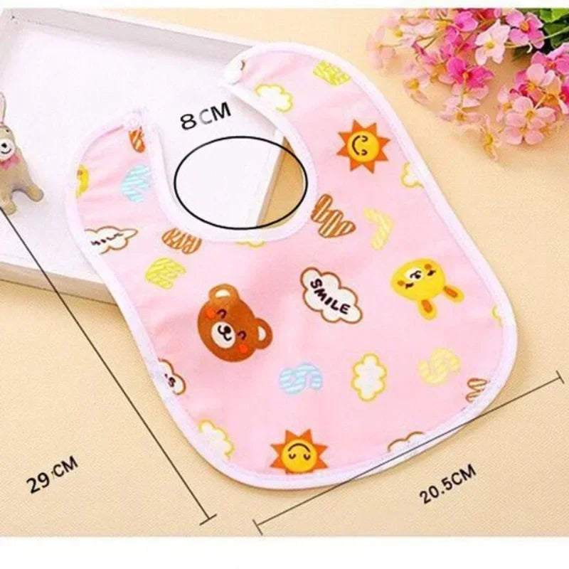 1PCS Baby Bibs | Cotton Waterproof Feeding Bibs for Toddlers | Kids Protection Scarf for Boys & Girls | Newborn Accessories - Kidzy Market