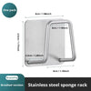 Stainless Steel Sink Sponge Rack with Suction Cup