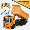 2.4G RC Excavator Dumper Car Remote Control Crawler Bulldozer Toy