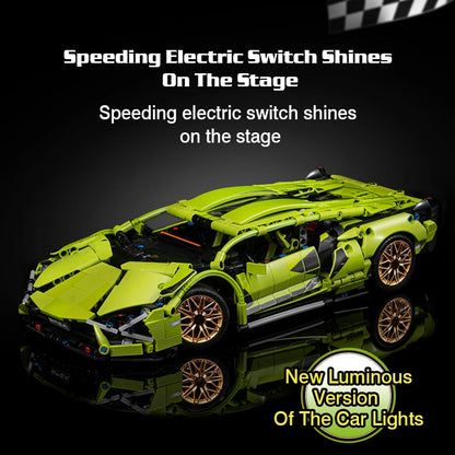 Technical Racing Car Building Blocks – Static and Remote Control RC Car Toy