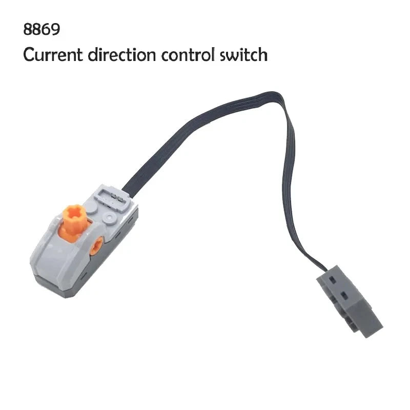 MOC Power Functions Motor Kit – IR Remote Control, Receiver, and Battery Box for Technical Building Blocks