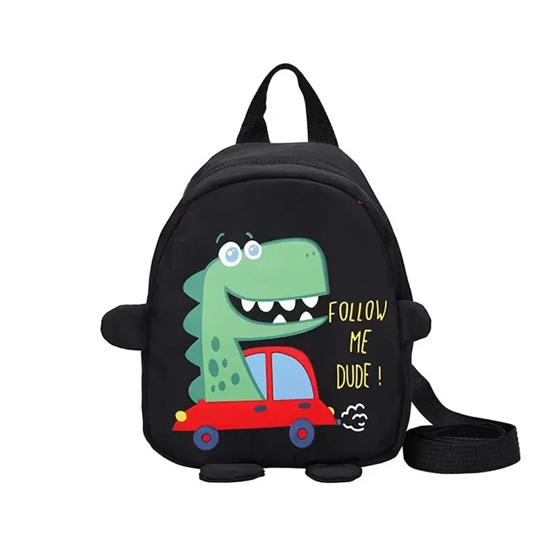Cute Cartoon Dinosaur School Backpack for Kids - Anti-Lost Toddler Rucksack, Kindergarten Schoolbag - Kidzy Market