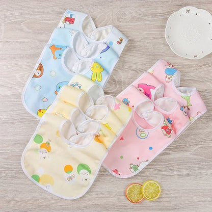 1PCS Baby Bibs | Cotton Waterproof Feeding Bibs for Toddlers | Kids Protection Scarf for Boys & Girls | Newborn Accessories - Kidzy Market