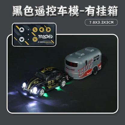 Wireless Mini Beetle Alloy RC Car with Mobile Phone Control