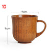Handmade Spruce Wood Big-Belly Cup — Rustic Wooden Beer, Tea & Coffee Mug (Brown)