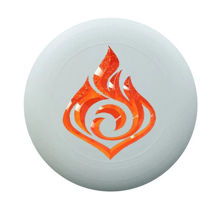 Flying Disc Frisbee Flying Saucer — 20 cm (7.9 in) & 27.5 cm (10.8 in) Portable Outdoor Throwing Toy for Kids & Adults