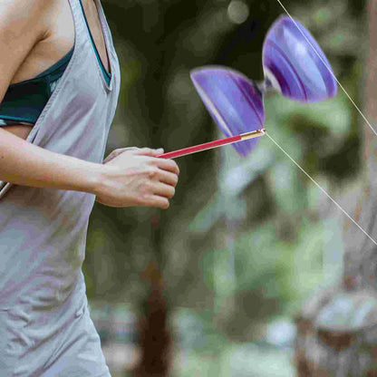 Professional Diabolo Yoyo Set - Juggling and Fitness Toy for Kids and Elderly Users, TPU Material