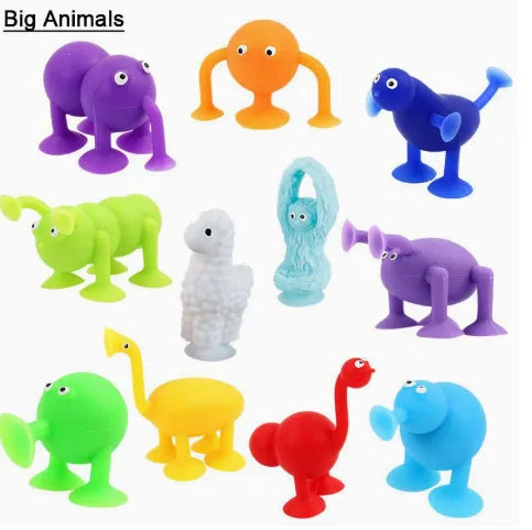 Suction Cup Soft Throw Darts Set – Building Blocks Pop Sucker Fidget Toy, Parent-Child Interactive Game for Kids