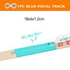 1-Piece Wooden Train Track Accessory – Compatible Railway Piece for Kids Wooden Train Sets, Educational Toy