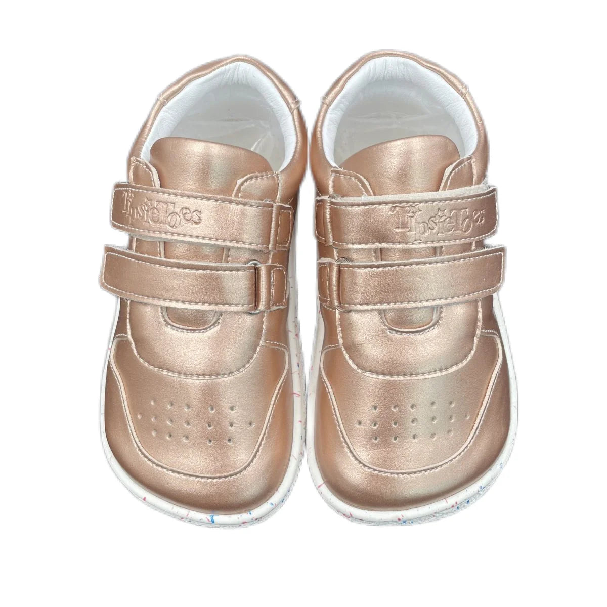 Tipsietoes New Spring Genuine Leather Shoes – Lightweight Minimalist Barefoot Sneakers for Boys & Girls