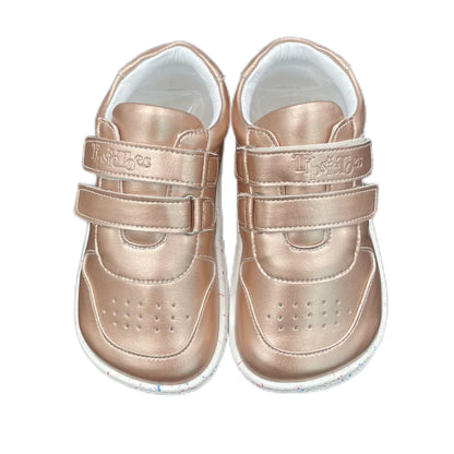 Tipsietoes New Spring Genuine Leather Shoes – Lightweight Minimalist Barefoot Sneakers for Boys & Girls