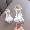 Fashion Children’s Sandals – Spring & Summer Shining Flowers Sweet Girl Princess Shoes, Dance Performance Kids’ Sandals
