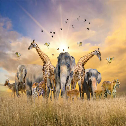 500 Pieces Jigsaw Puzzle, Various Landscape Patterns, Educational Toy for Kids, Children's Game, Christmas Gift