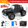 1:16 4WD RC Car with 70km/h Speed, LED Lights, and High-Speed Drift