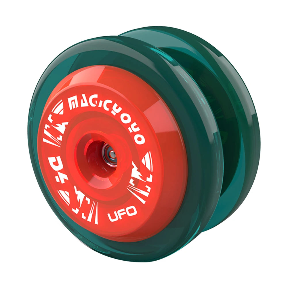 D4 UFO Responsive Yo-Yo - Auto Return with Rope String Bearing - Trick ABS Plastic Yo-Yo Ball - Professional Looping Yo-Yo for Beginner