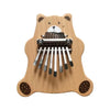 8-Key Mini Kalimba Thumb Piano Portable Bear Design Montessori Music Toy & Kids Gift