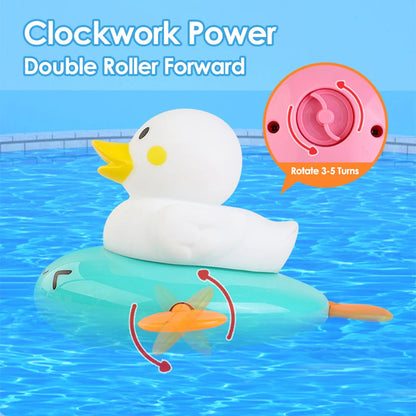 Baby Bath Toy Set – Cute Ducks, Piglets, and Cows Water Spraying Toys