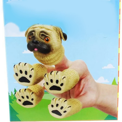 E Squirrel Finger Puppet Set, Animal Puppet Show Props, Novelty Toy Gift