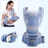 Ergonomic Newborn & Infant Hipseat Baby Carrier Sling — Front & Back Facing Travel Kangaroo Wrap