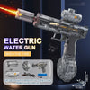 Electric Water Gun with Flame Nozzle – Automatic Spray Toy for Summer Pool