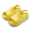 Comwarm Kids’ Fashion Sandals – Summer Boys’ Slides & Girls’ Thick Platform Non-Slip Slippers, Children’s Home Bathroom Baby Slides
