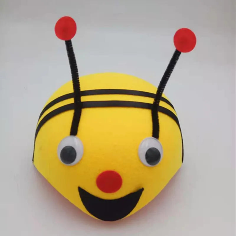 Kids Forest Animal Felt Party Hat – Duck, Bird & Rabbit Carnival Cap | Children's Day Party Costume