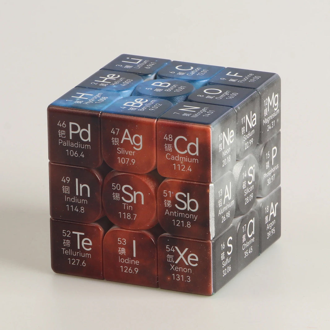 Magic Cube 3x3x3, Cartoon Alien Dollar Graffiti UV, Fun Stress Relief Puzzle, Professional Smooth Speed Game, Children's Toy Gift