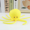Baby Bath Toy Sponge Octopus – Water Absorbing Squeeze Stress Relief Toy