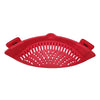 Universal Silicone Clip-On Pot Strainer Colander Anti-Spill Edge Drainer
