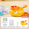 Flying Disc Shooter Duck Saucer Outdoor Yard Shooting and Catching Training Toy for Kids