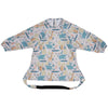 HappyFlute Baby Feeding Bibs | Waterproof Polyester One-Piece Long Sleeve with Snap Button Design | Mess-Proof for Table Use - Kidzy Market