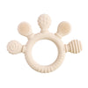 1pc Silicone Teether - Food Grade Baby 0-12 Months, Teething Ring Sensory Toy for Toddlers, Silicone Animal Soothing Accessories