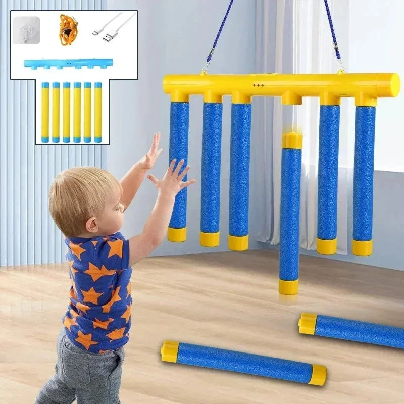 Challenge Falling Sticks Game Kids Reaction Training Toy