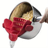 Adjustable Clip-On Pot Strainer for Pots, Pans & Bowls