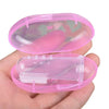 Baby Finger Toothbrush with Box, Silicone Infant Tooth Brush, Soft Rubber Training & Pet Toothbrush